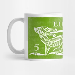 Vintage Eire Postage Stamp Mug